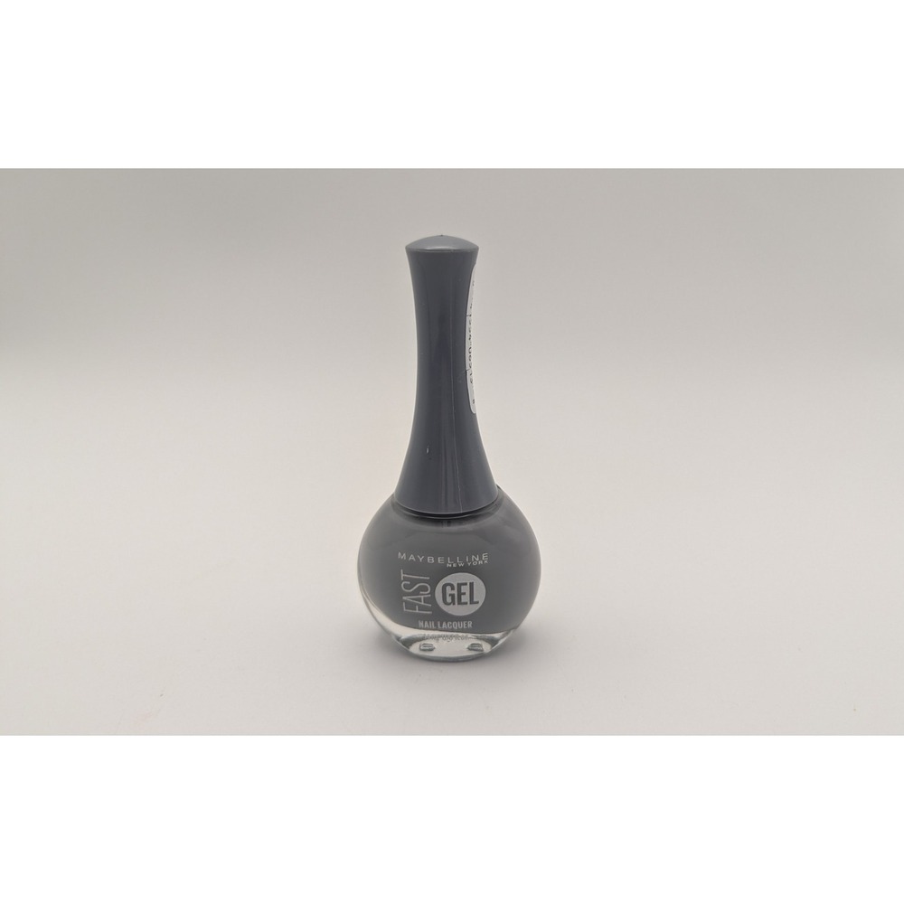 Maybelline Fast Gel Nail Lacquer 250 Serene Steel Grey High Shine 0.47oz